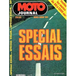 Moto journal spécial essais 1983